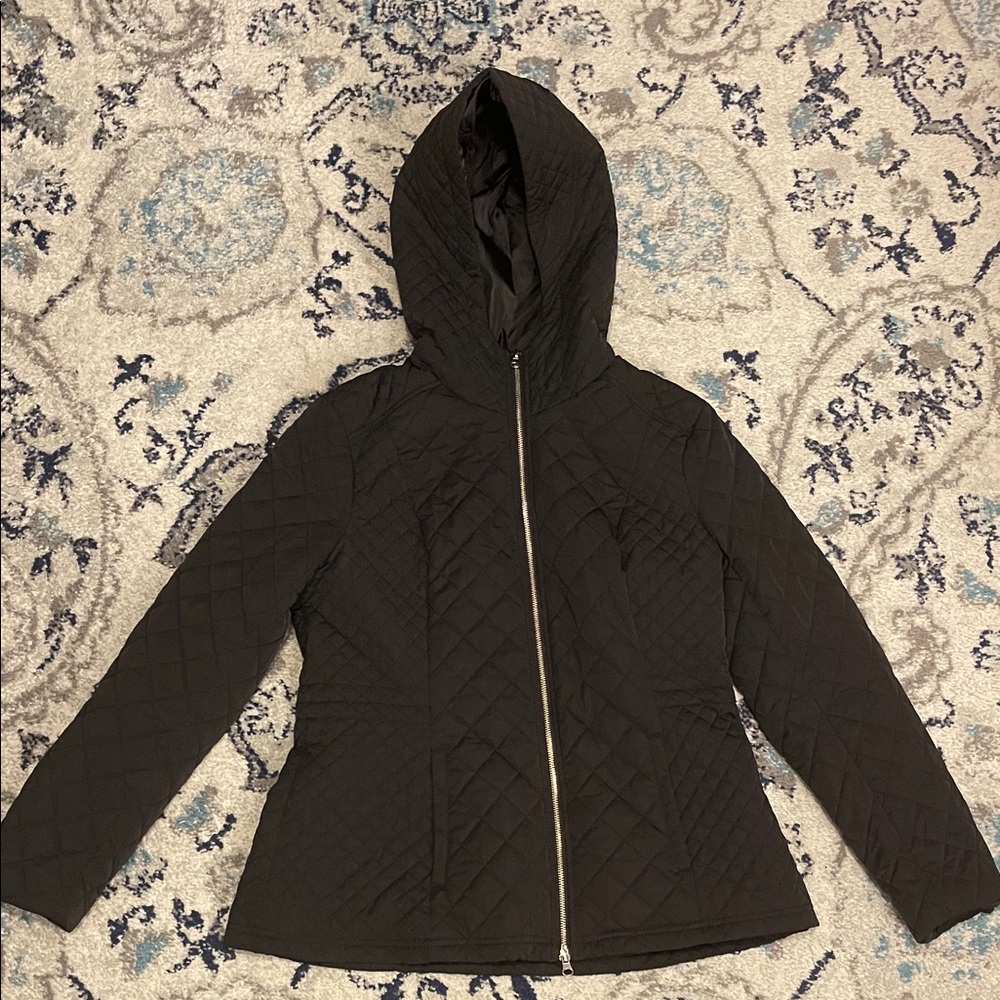 Black Quilted Jacket